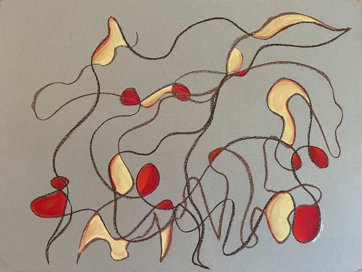 Cardinal Branching Out (framed)