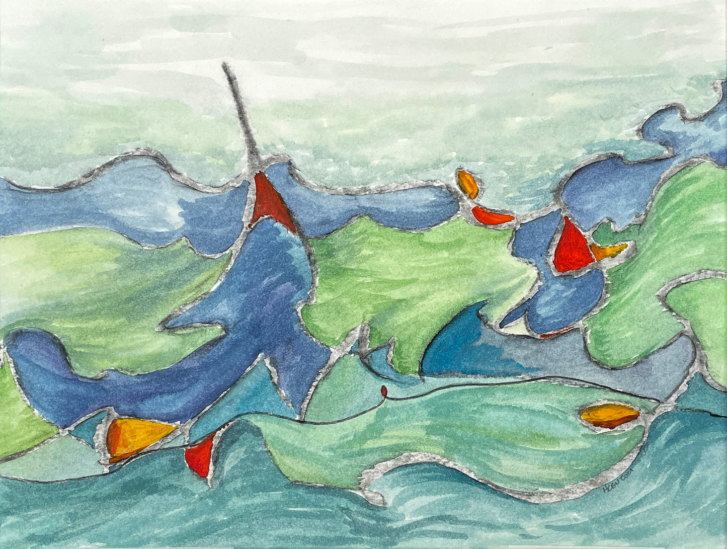 Stormy Sails (unframed)
