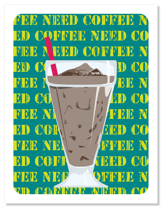 Iced Coffee Card