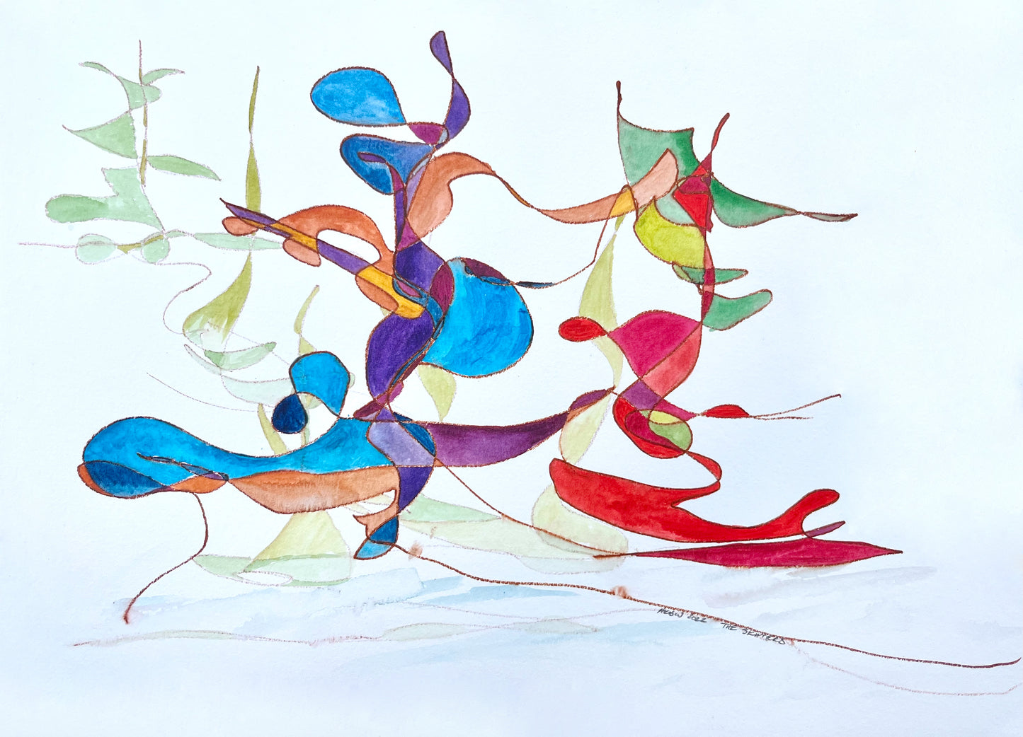 The Skaters (unframed)